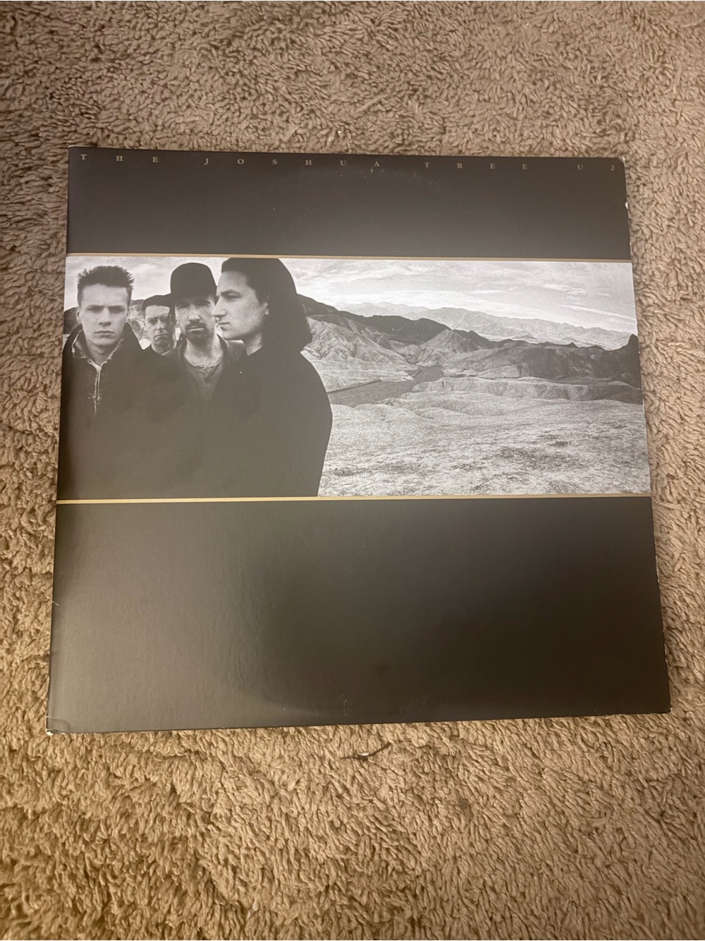 U2 Vinyl Record The Joshua Tree